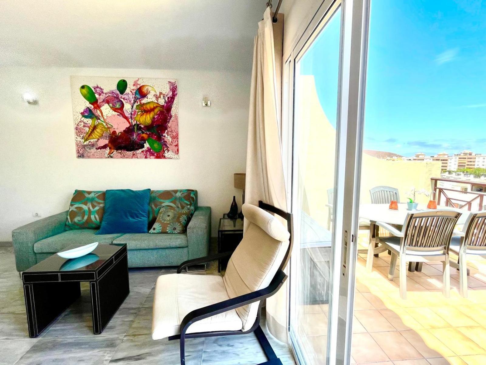 לוס כריסטיאנוס Penthouse Sea View Dinastia In Los Cristianos מראה חיצוני תמונה
